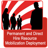 Permanent and Direct Hire Resource Mobilization Deployment